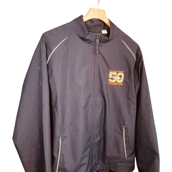 Cutter & Buck Denver Bronco's Super Bowl 50 Championship Full Zip Jacket - Picture 4 of 11